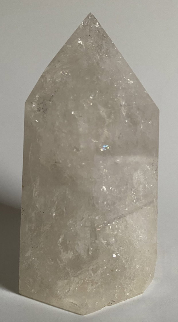 Cuart Transparent (Cristal de Stanca) - Obelisc piatra semipretioasa