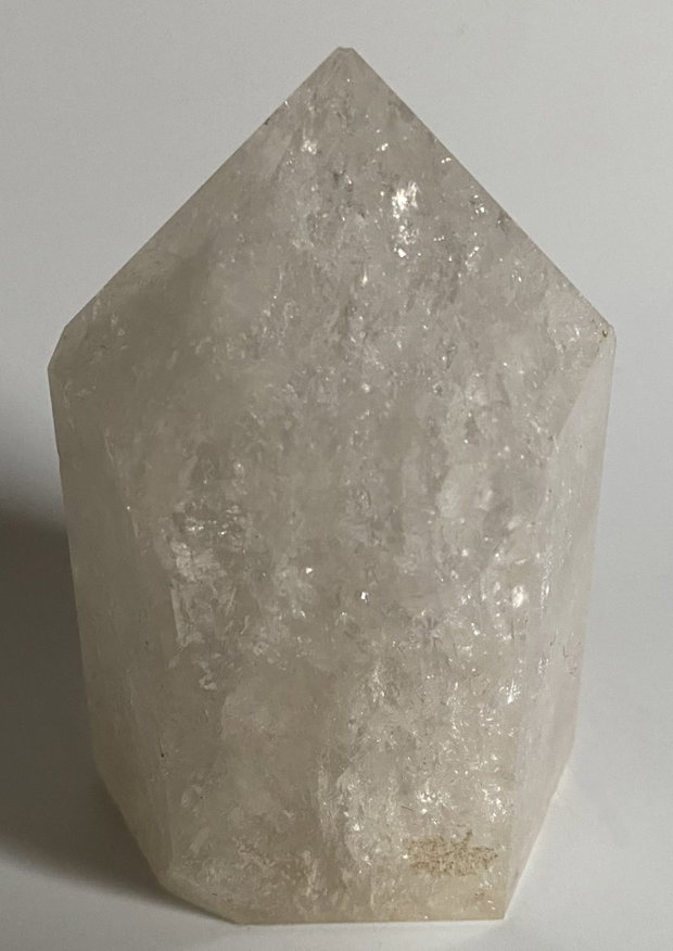 Cuart Transparent (Cristal de Stanca) - Obelisc piatra semipretioasa