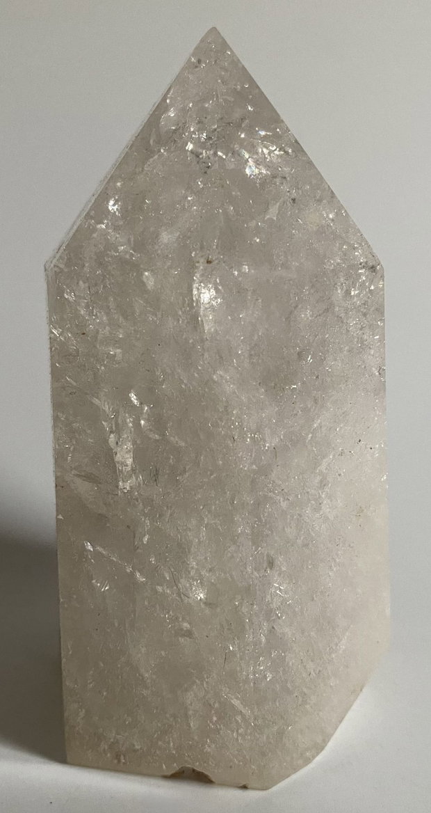 Cuart Transparent (Cristal de Stanca) - Obelisc piatra semipretioasa