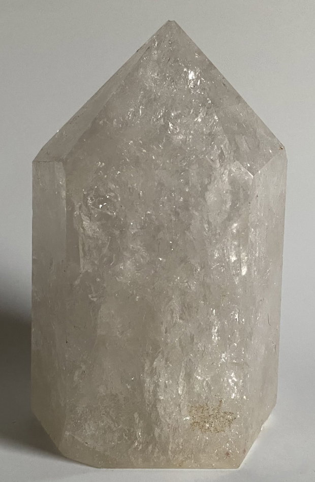 Cuart Transparent (Cristal de Stanca) - Obelisc piatra semipretioasa