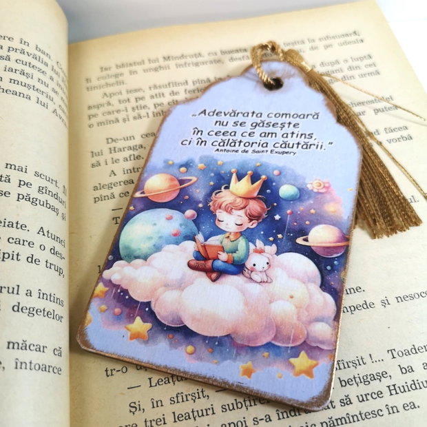 Semn de carte personalizat - Micul print