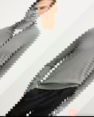 BOSS Orange pulover din amestec de lână Kanobix_S