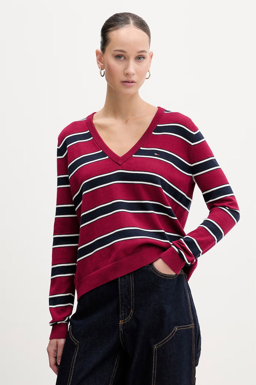 Tommy Jeans pulover de bumbac