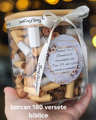 Borcan cu versete biblice