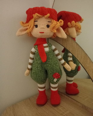 Elf croșetat
