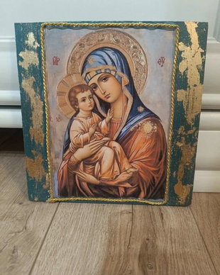 Pruncul Hristos cu Maica Domnului