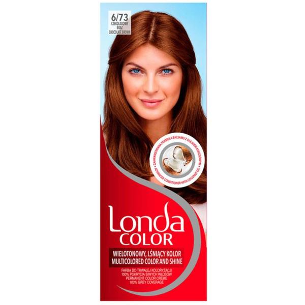 Vopsea Permanenta - Londa Color Multicolored Color and Shine, nuanta nr 6/73 Chocolate Brown, 1 buc