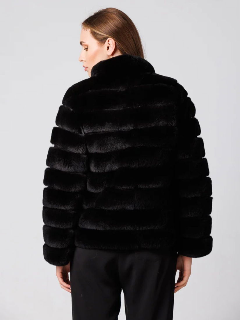 Haina blana naturala chinchilla