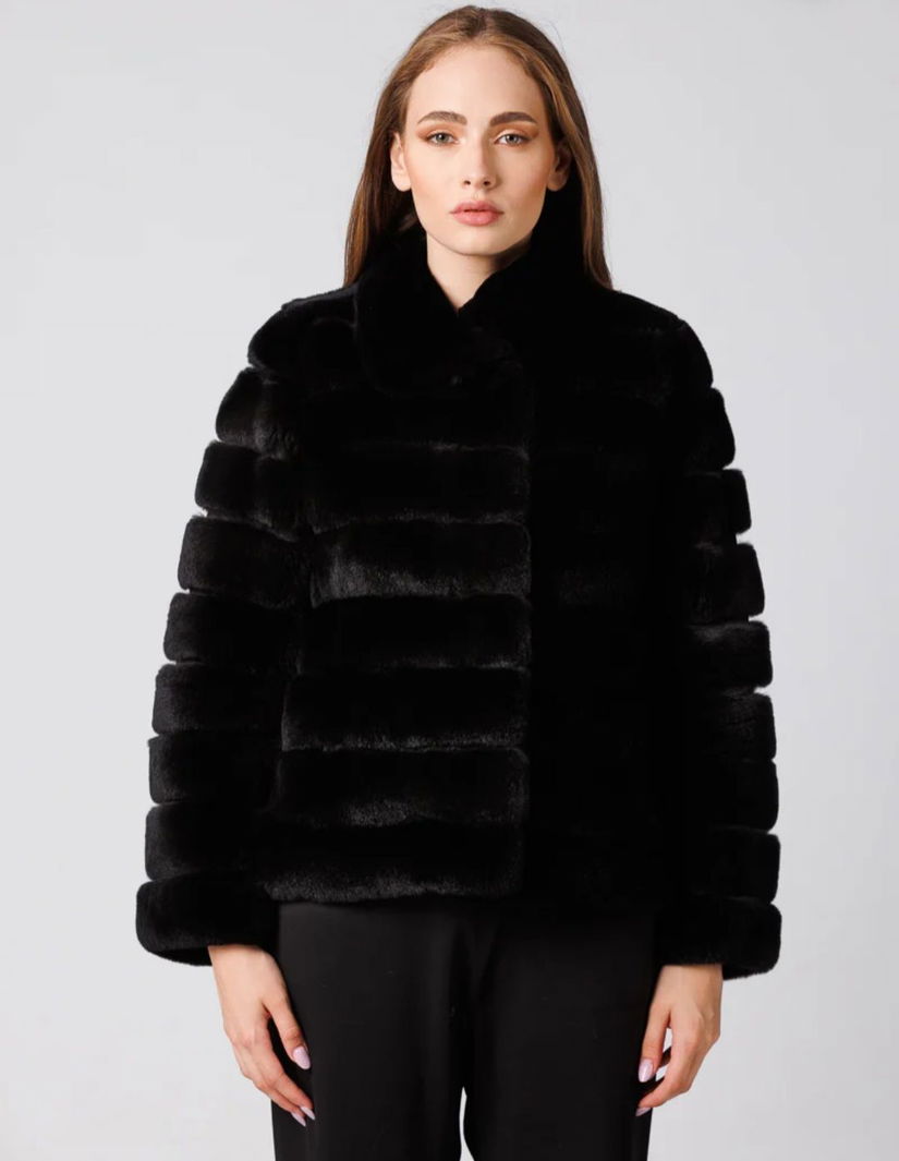 Haina blana naturala chinchilla