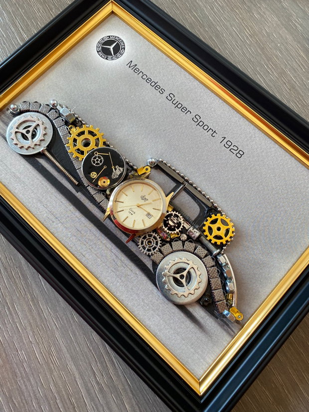 Mercedes Benz Cod M 713・Decoratiune birou・Decor Vintage・Tablouri pentru casa noua・Breslo cadouri