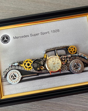 Mercedes Benz Cod M 713・Decoratiune birou・Decor Vintage・Tablouri pentru casa noua・Breslo cadouri