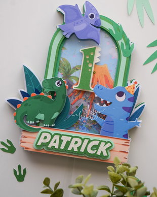 Cake topper central - dinozauri