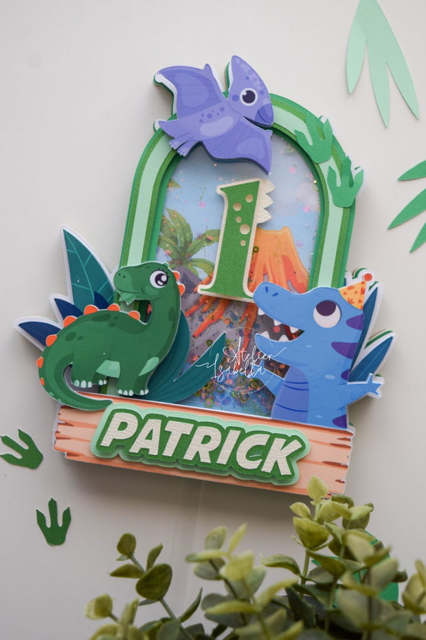 Cake topper central - dinozauri