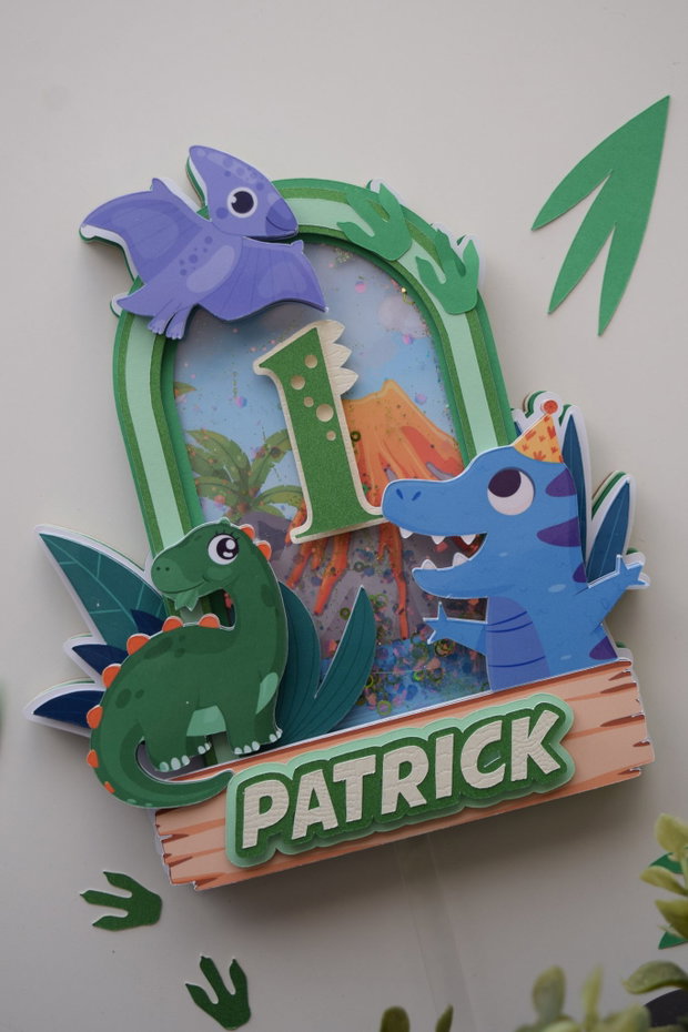 Cake topper central - dinozauri