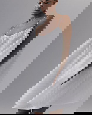 MUUV. rochie din bumbac MINIME