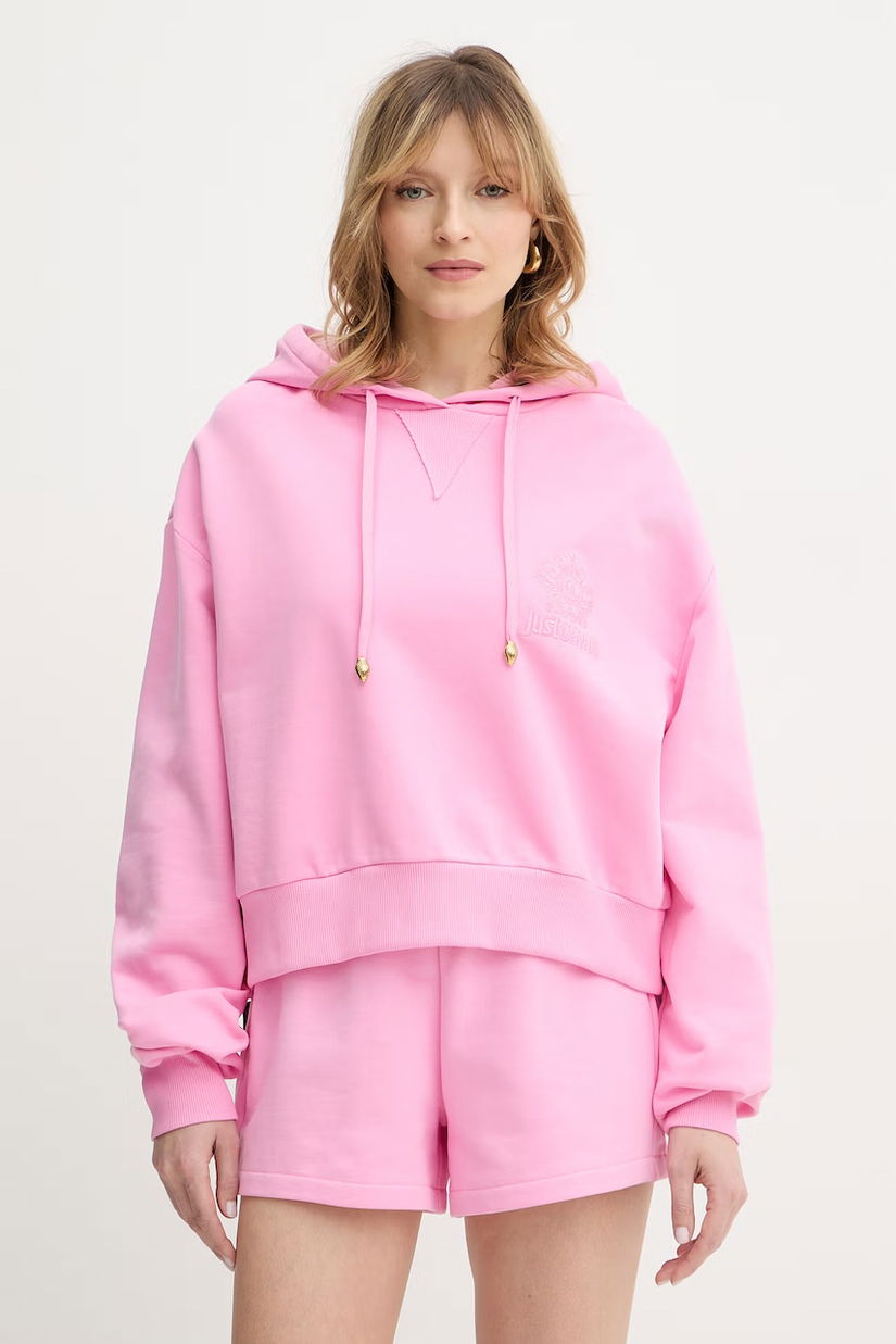 Just Cavalli hanorac de bumbac