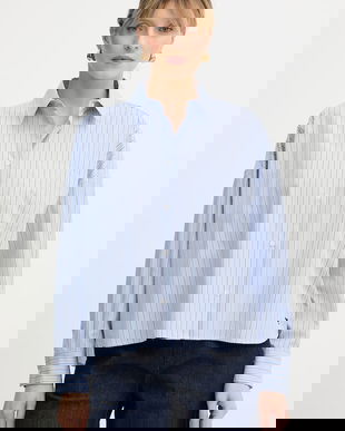 Weekend Max Mara cămașă din bumbac AUREO