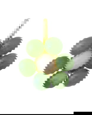 Design Letters pandantiv din argint placat cu aur