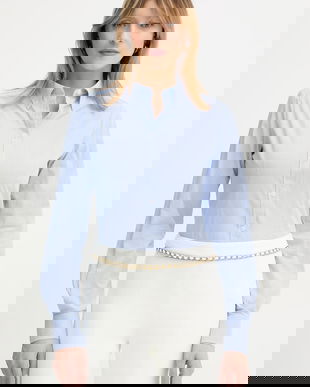 Silvian Heach cămașă din bumbac CALENI