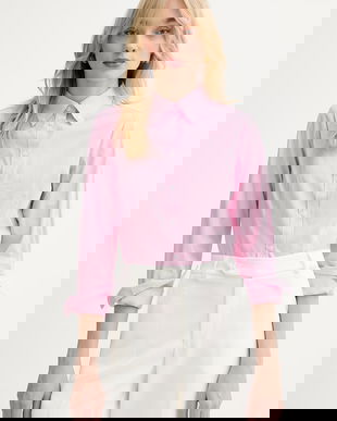 Silvian Heach cămașă din bumbac CALENI