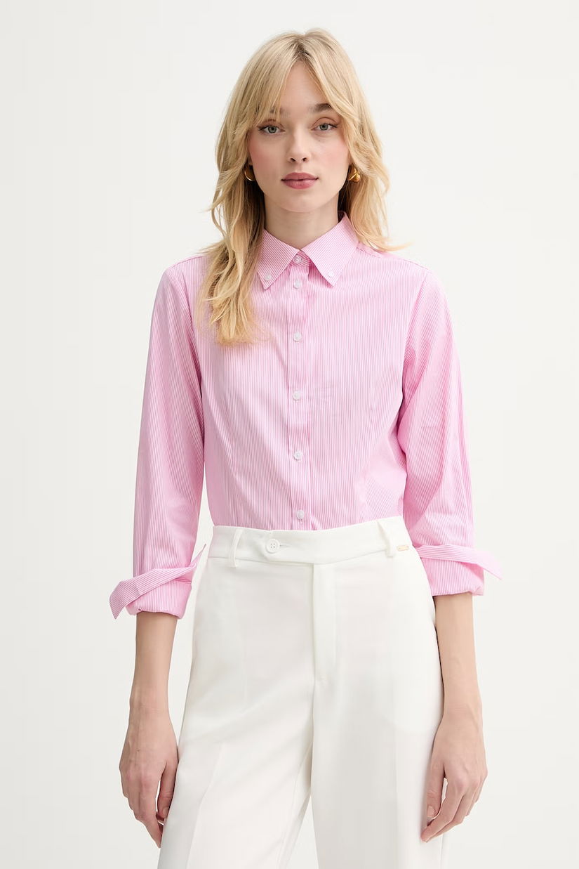 Silvian Heach cămașă din bumbac CALENI