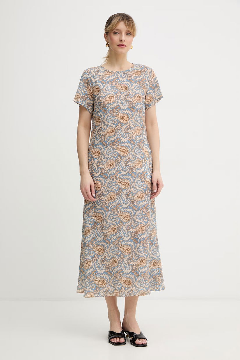Weekend Max Mara rochie de mătase CRESPO