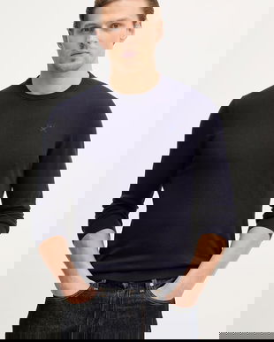 Hackett London pulover din amestec de mătase