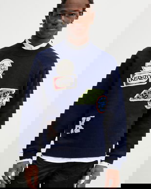 Kenzo pulover din amestec de lână