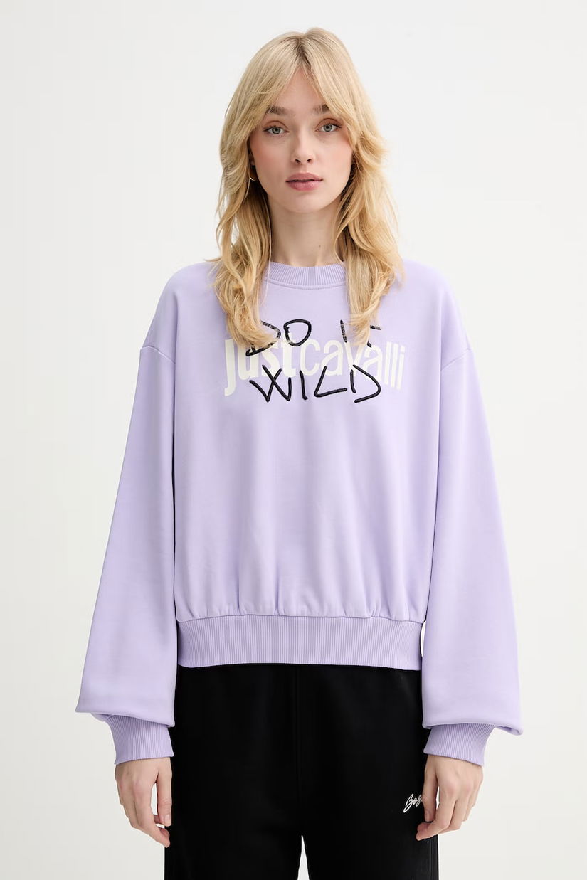 Just Cavalli hanorac de bumbac