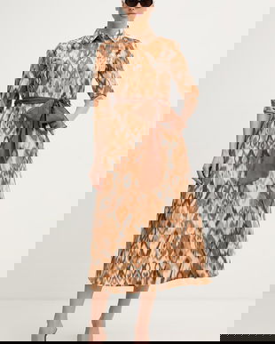 Luisa Spagnoli rochie din bumbac Palato