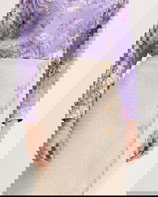 Luisa Spagnoli fustă cu in Tanzania