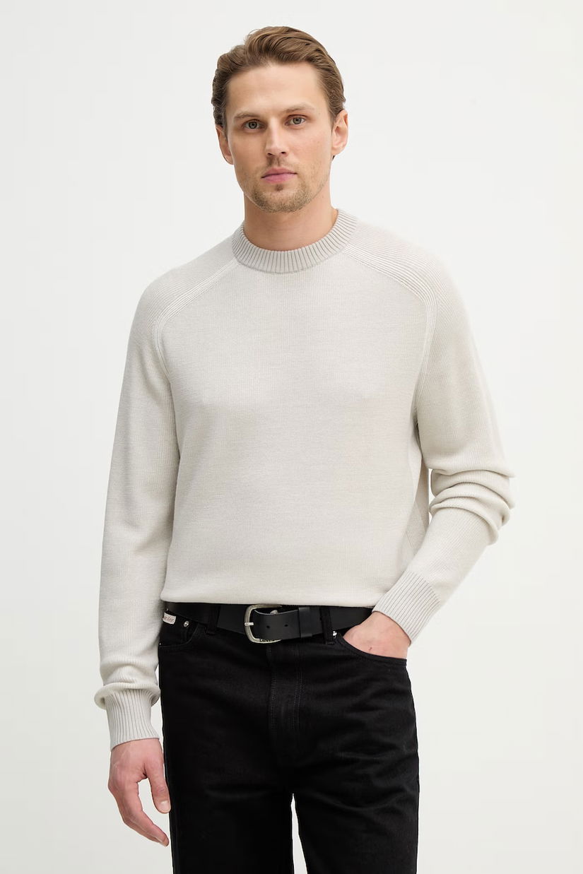 BOSS Orange pulover din amestec de lână Akajer