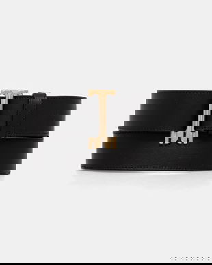 Victoria Beckham curea de piele Tuxedo