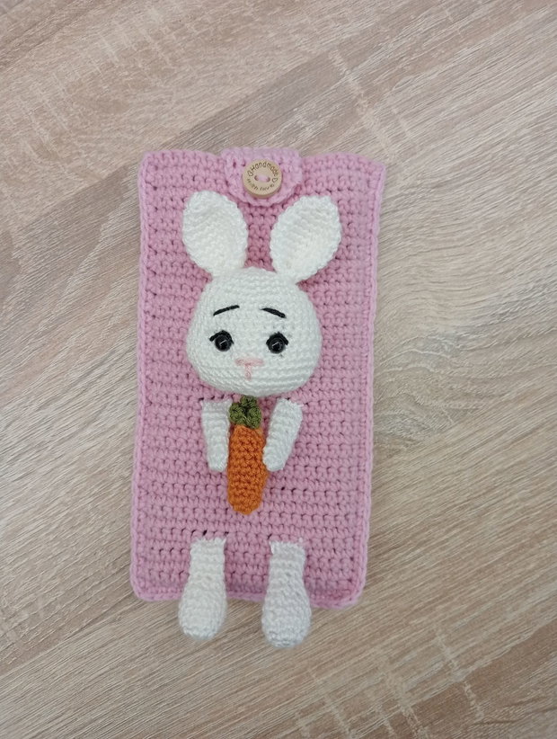 Huse pentru telefon croșetate