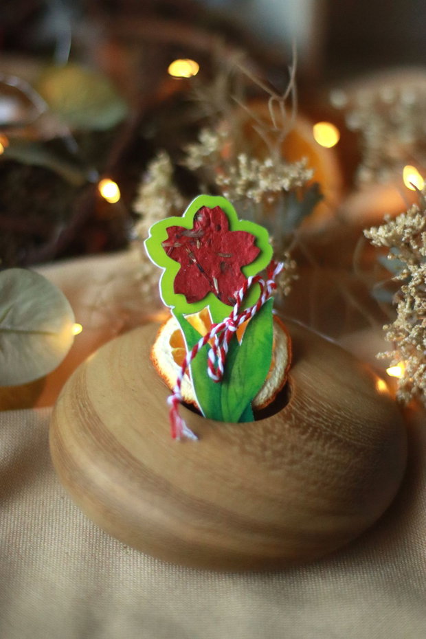 Martisor eco plantabil floare - Floare