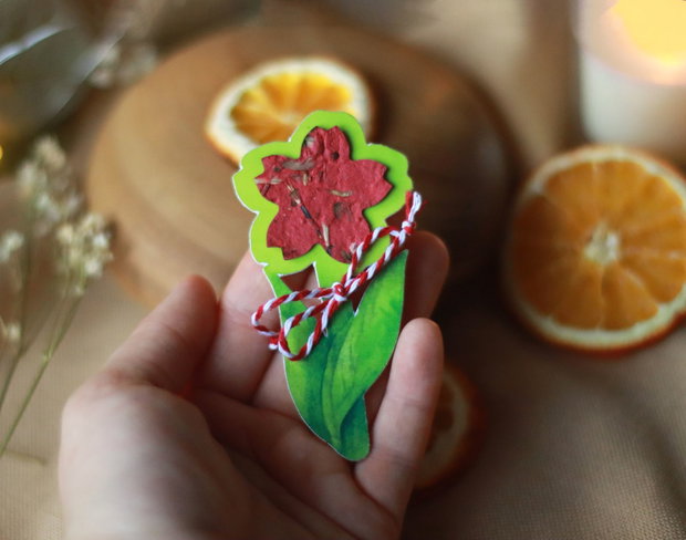 Martisor eco plantabil floare - Floare