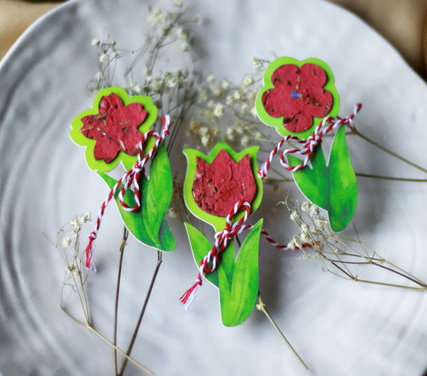 Martisor eco plantabil floare - Floare