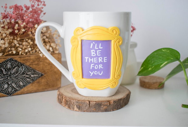 Cană Friends | Personalizată handmade | Lut polimeric