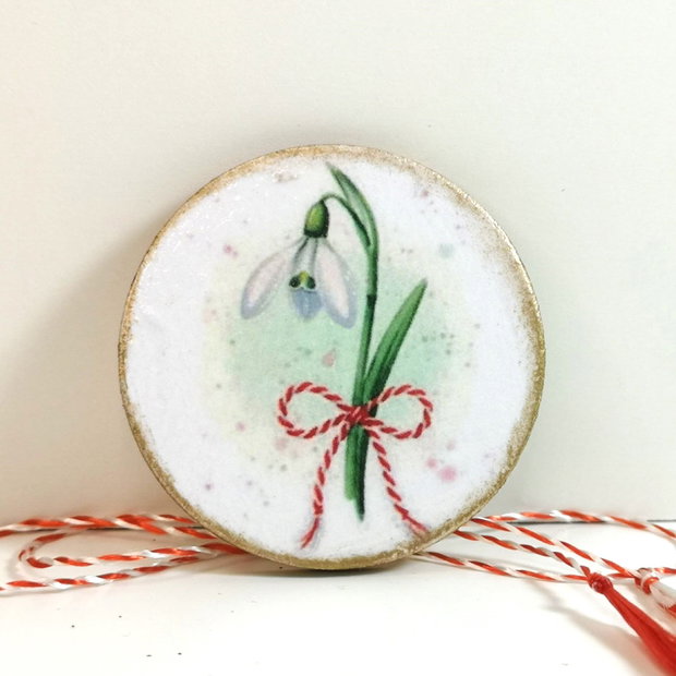 Martisor cu ghiocel