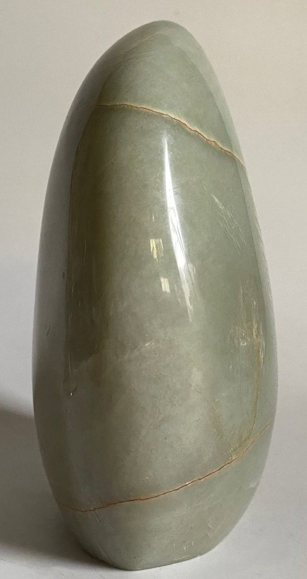 Piatra Lunii Verde - Sculptura piatra semipretioasa