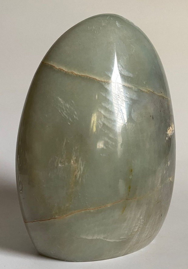 Piatra Lunii Verde - Sculptura piatra semipretioasa