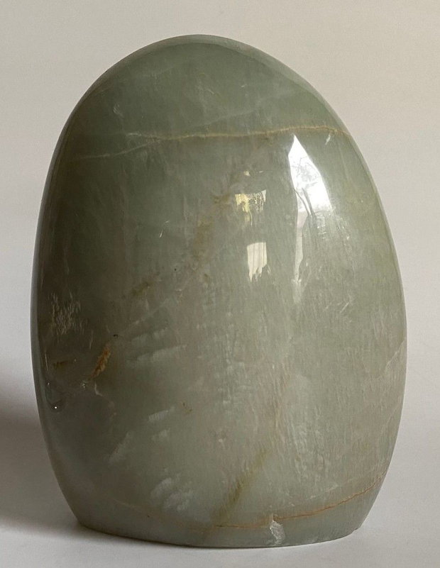 Piatra Lunii Verde - Sculptura piatra semipretioasa