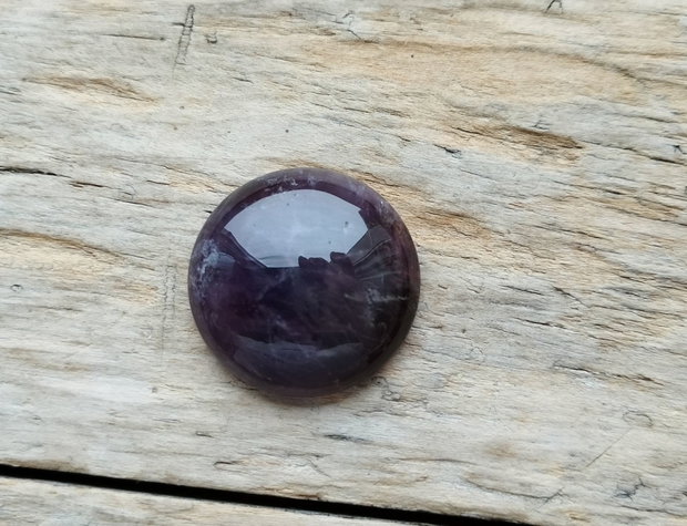 Cabochon ametist, 30 mm