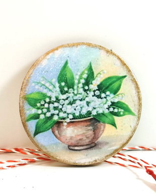 Martisor cu flori -  lacramioare
