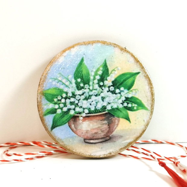 Martisor cu flori -  lacramioare