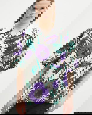 Wales Bonner cămașă din bumbac Highlife Bowling