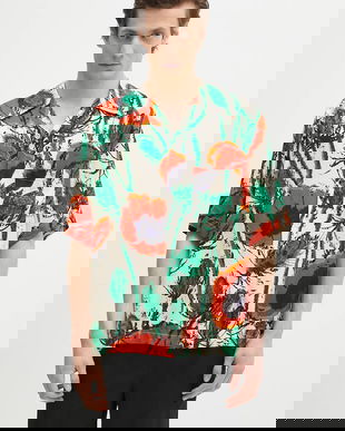 Wales Bonner cămașă Highlife Bowling