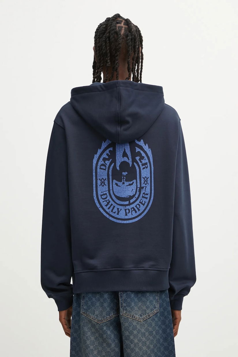 Daily Paper hanorac de bumbac Candle Label Hoodie