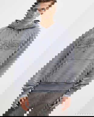 Daily Paper hanorac de bumbac Garment Wash Hoodie