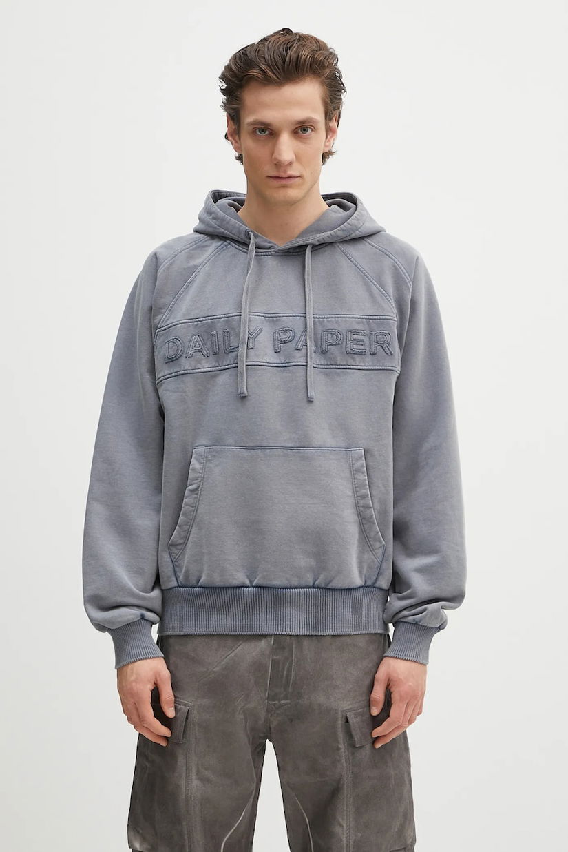 Daily Paper hanorac de bumbac Garment Wash Hoodie
